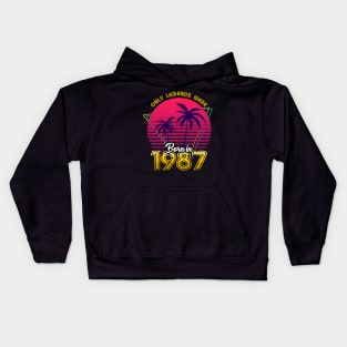 Born in 1987 T-Shirt Kids Hoodie